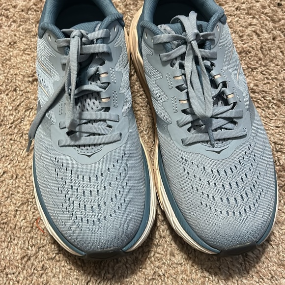 HOKA Arahi 5 blue size 8 gently worn - Picture 3 of 5